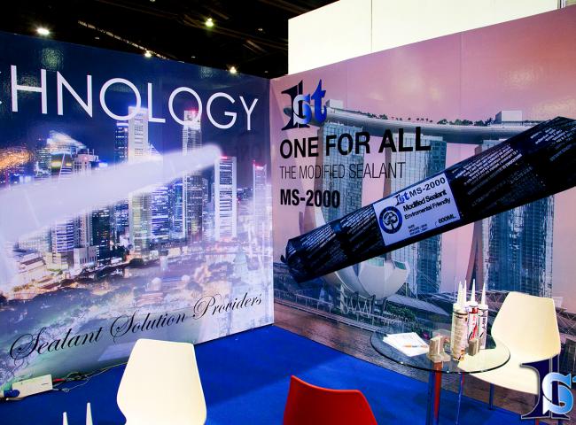 1st Sealant Booth at Architect Expo '16